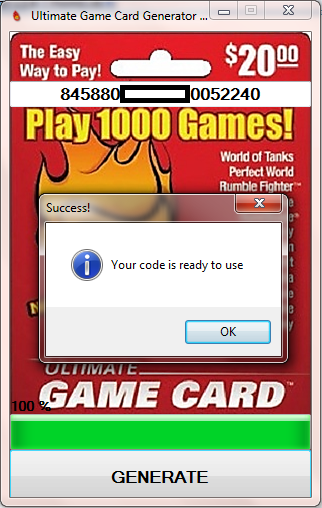 Download Roblox Game Card Code Generator